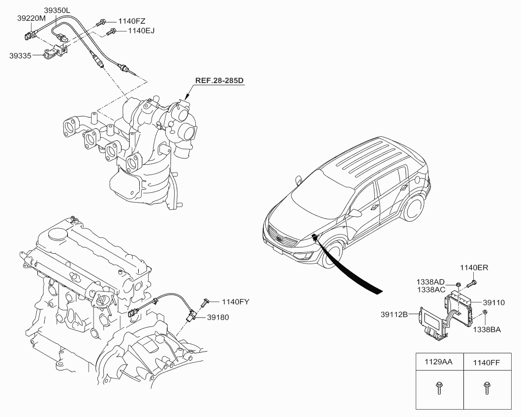 Hyundai 39350-4A410 - Lambdasonde www.parts5.com