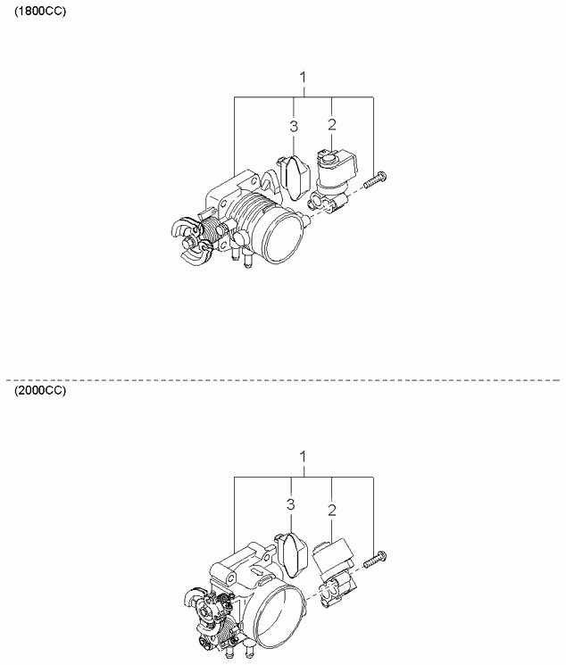 Hyundai 0K9A5-18911 - Sensor, throttle position www.parts5.com