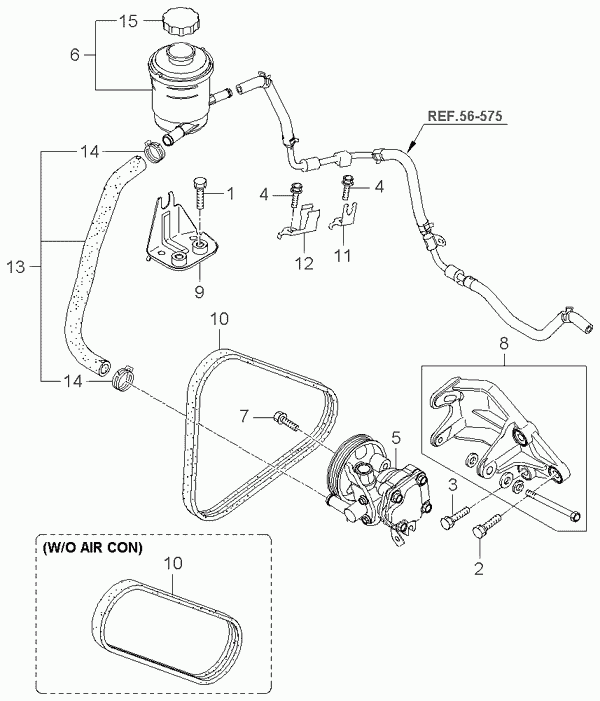 Honda 2521224350 - Ozubený klinový remeň www.parts5.com