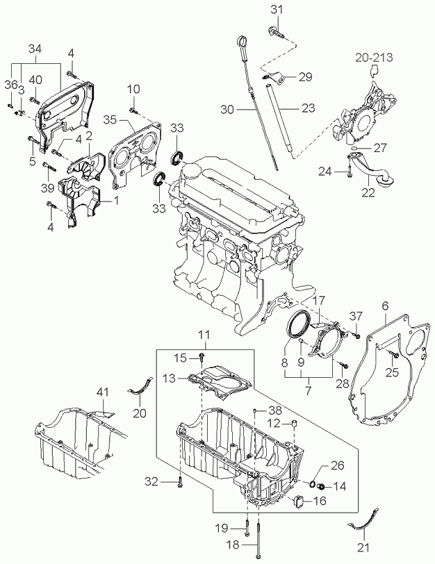 Hyundai 21512-2X000 - Seal Ring, oil drain plug www.parts5.com