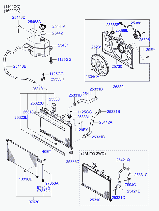 Hyundai 25330-1G010 - Капачка, гърловина за наливане на масло www.parts5.com