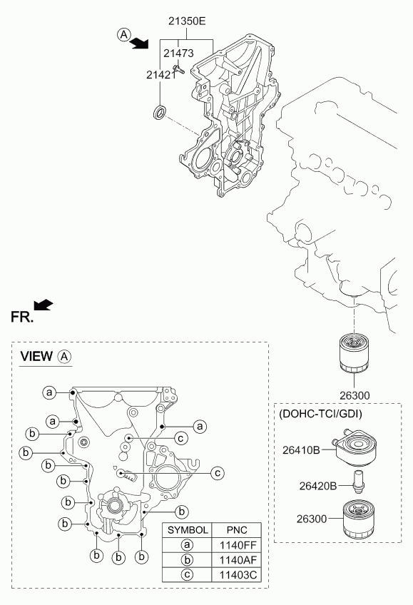 KIA 2630035531 - Ölfilter www.parts5.com