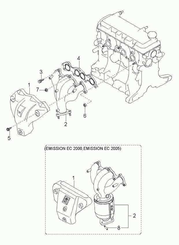 Alfa Romeo K999460800B - Nut - self-locking www.parts5.com