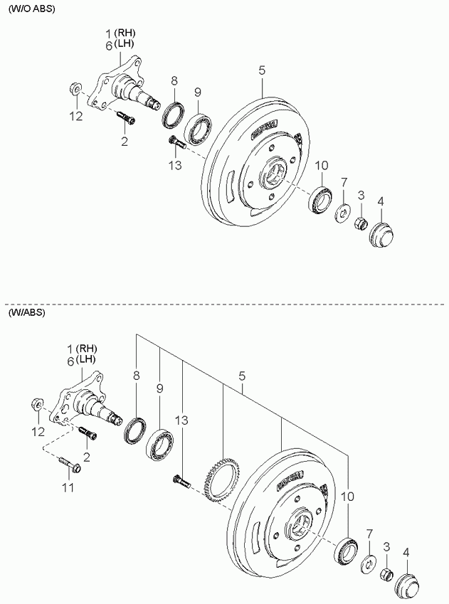 Buessing MB002-33-047 - Set rulment roata www.parts5.com