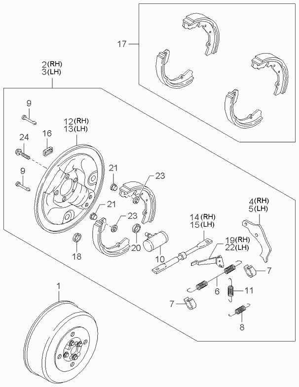 MAZDA 0K045-26-610 - Cilindru receptor frana www.parts5.com