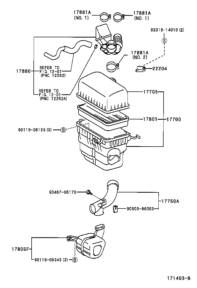 LEXUS 22204-21010 - Air Mass Sensor www.parts5.com