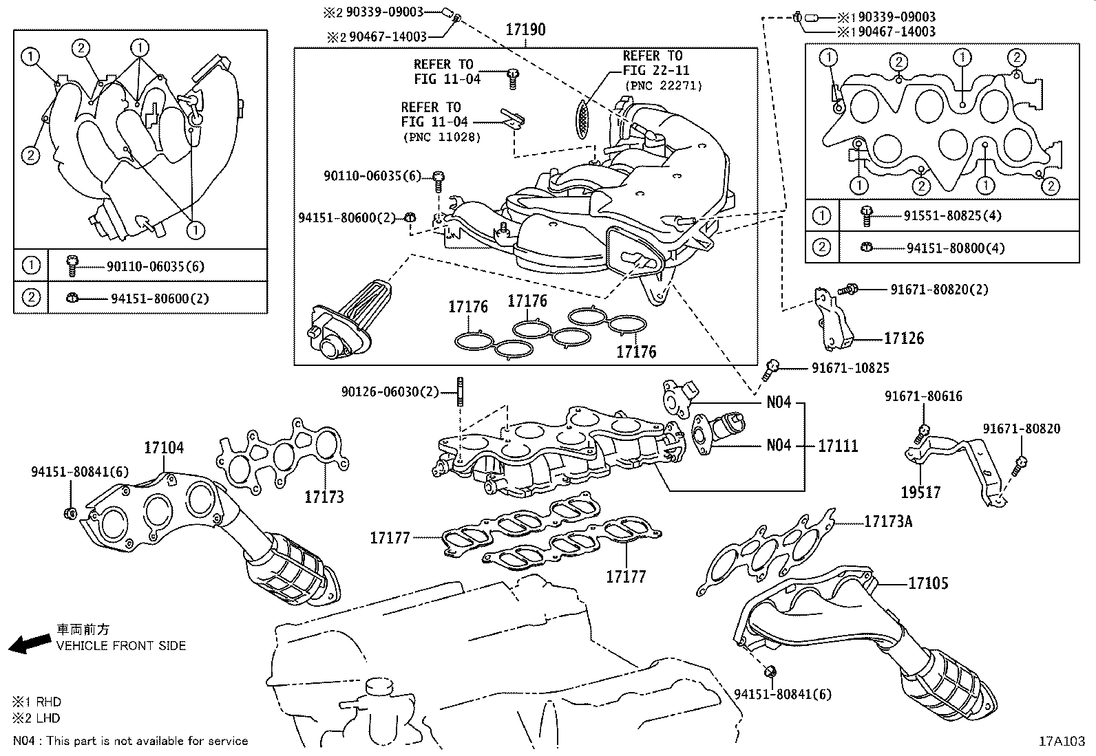 TOYOTA 1714031120 - Catalizator www.parts5.com