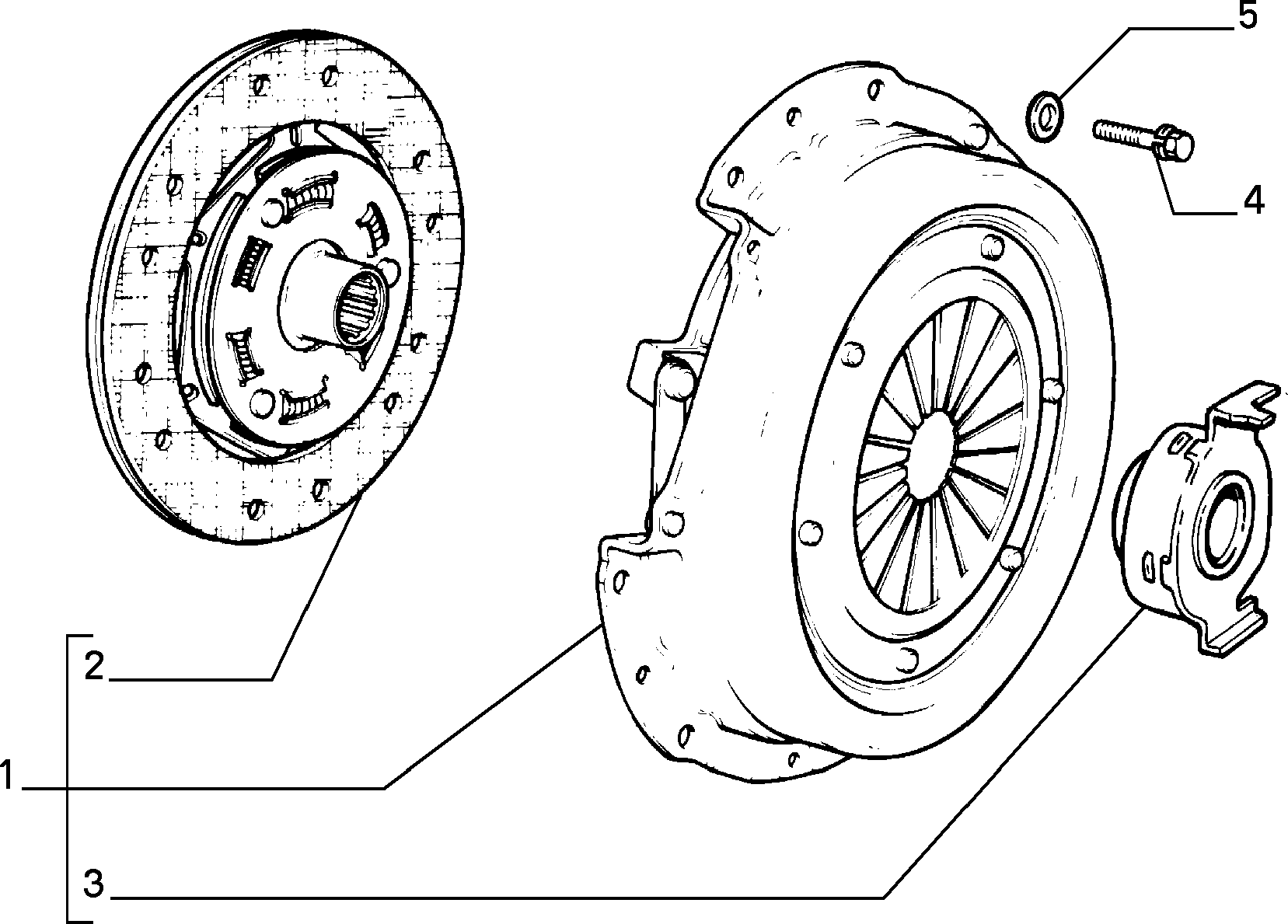 FIAT 46821337 - Kinyomócsapágy www.parts5.com