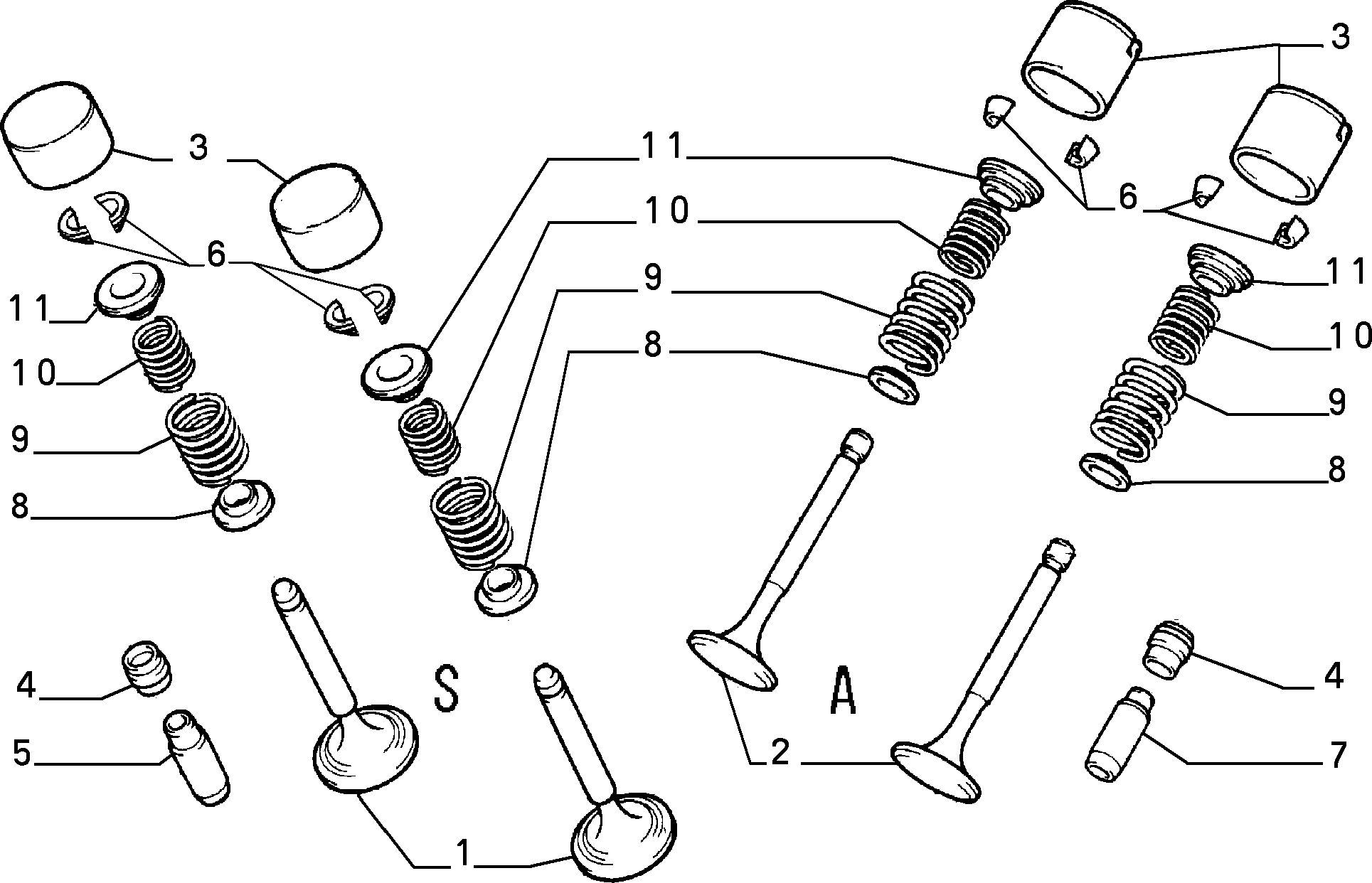 Autobianchi 7581344 - Seal Ring, valve stem www.parts5.com