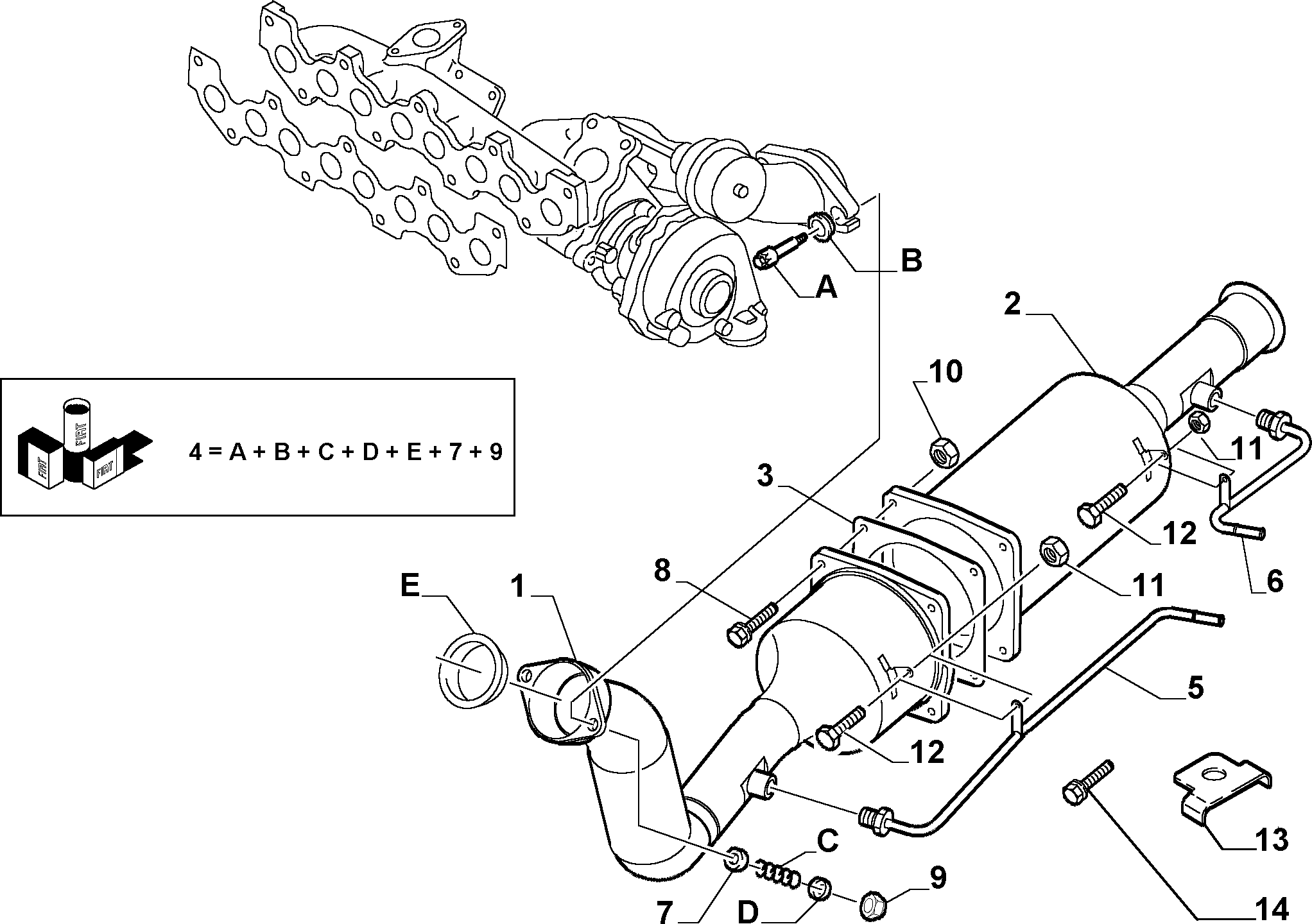 CITROËN 9655165680 - Filter za čađ / čestice čađi, izduvni sistem www.parts5.com