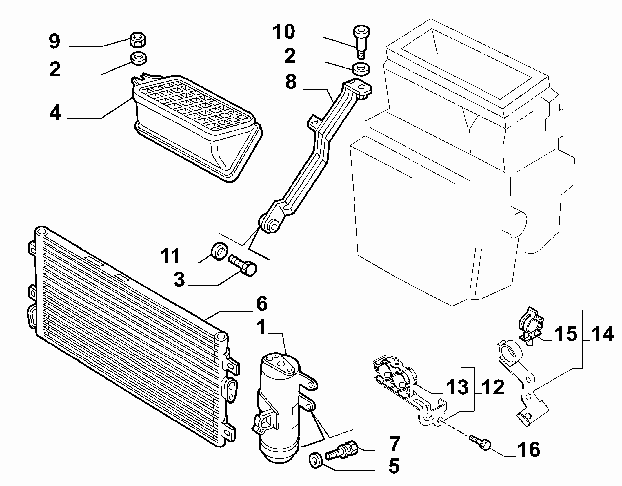 Lancia 60676576 - DEHYDRATOR FILTER www.parts5.com