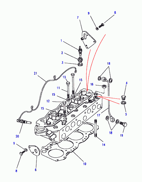 Rover ERC 8450 - Hehkutulppa www.parts5.com