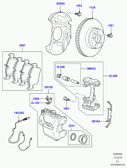 Rover SYH000090 - Guide Sleeve Kit, brake caliper www.parts5.com