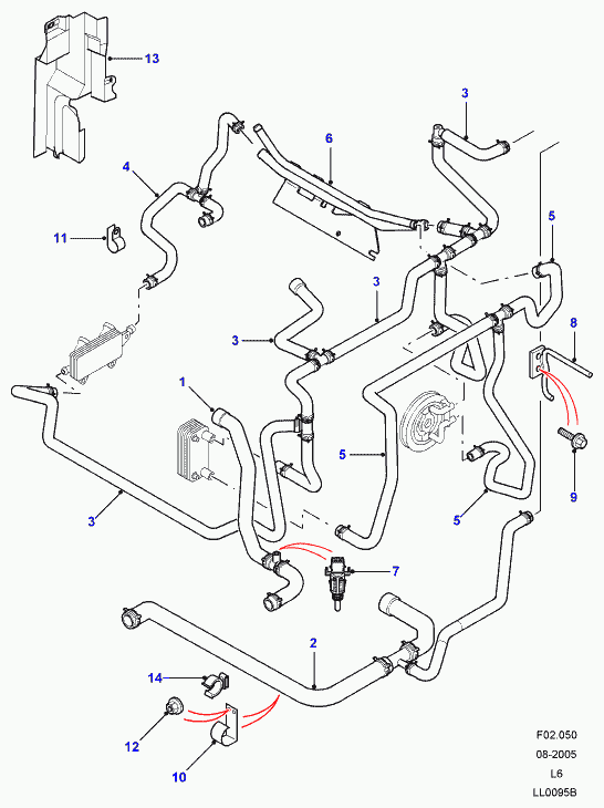 Land Rover MEK105210 - Sensor, coolant temperature www.parts5.com