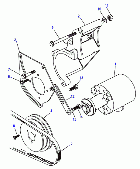 Rover ERR 810 - V-Belt www.parts5.com