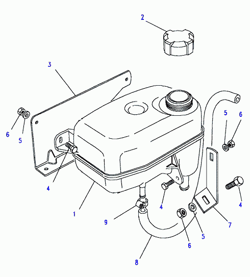 Land Rover NTC7161 - Sealing Cap, coolant tank www.parts5.com