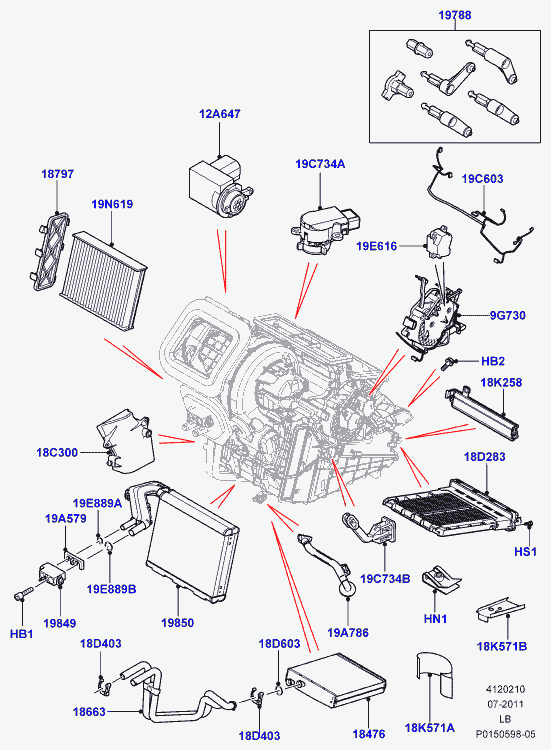 Rover LR000899 - Filtru, aer habitaclu www.parts5.com