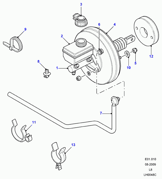 Land Rover 568680 - Bec incandescent, bec lumina zi parts5.com