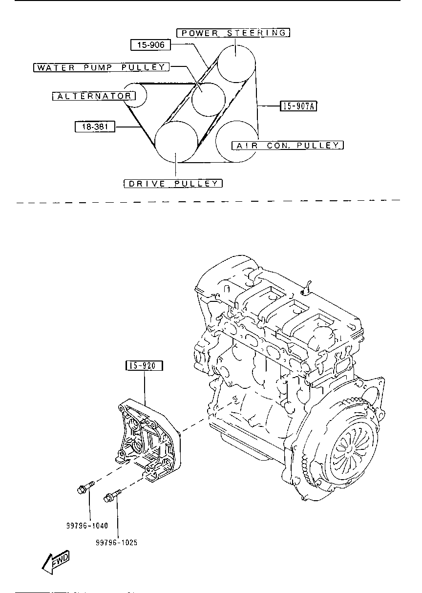 Auto Union FS05-15-907 - Keilrippenriemen www.parts5.com