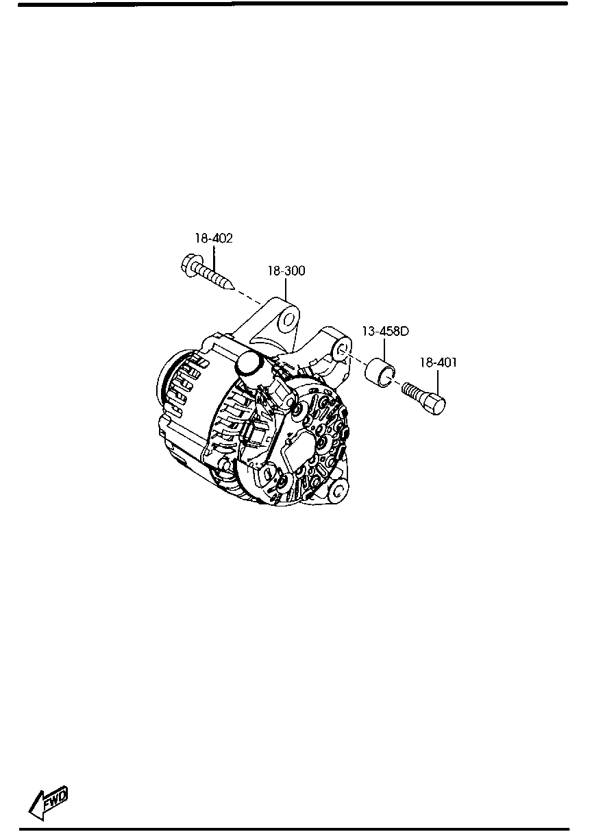 MAZDA Y401-18-300 - Γεννήτρια www.parts5.com