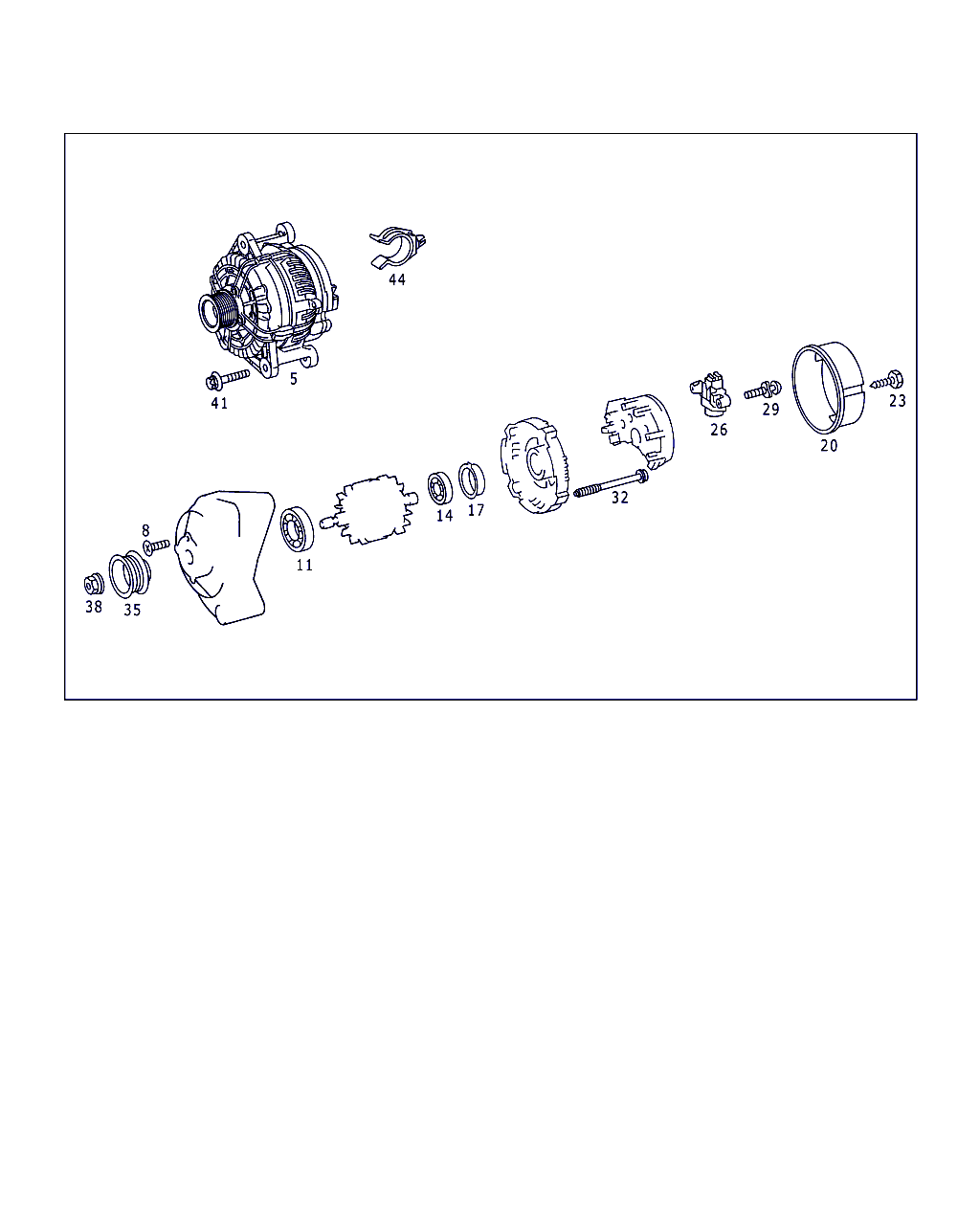 Mercedes-Benz A 002 154 85 06 - Regulator, alternator www.parts5.com