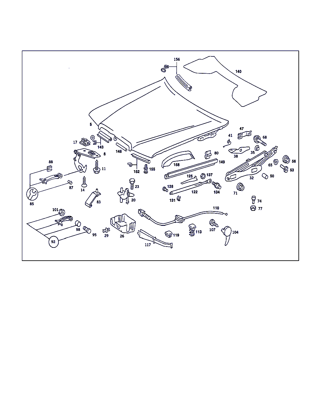 Mercedes-Benz A 201 997 03 82 - Hydraulic Hose, steering system www.parts5.com