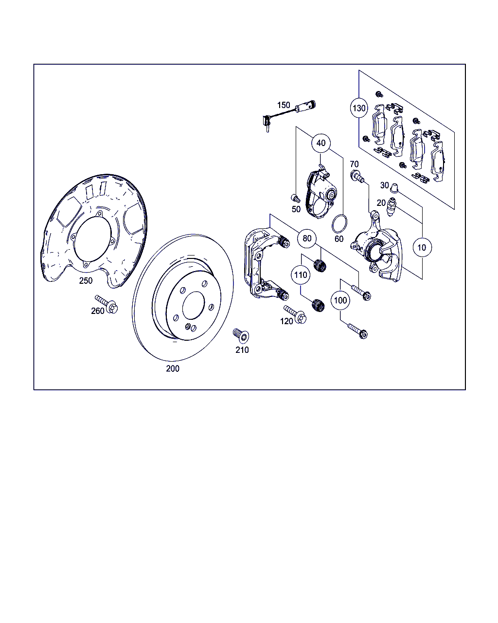 Mercedes-Benz A 007 420 77 20 - Тормозные колодки, дисковые, комплект www.parts5.com