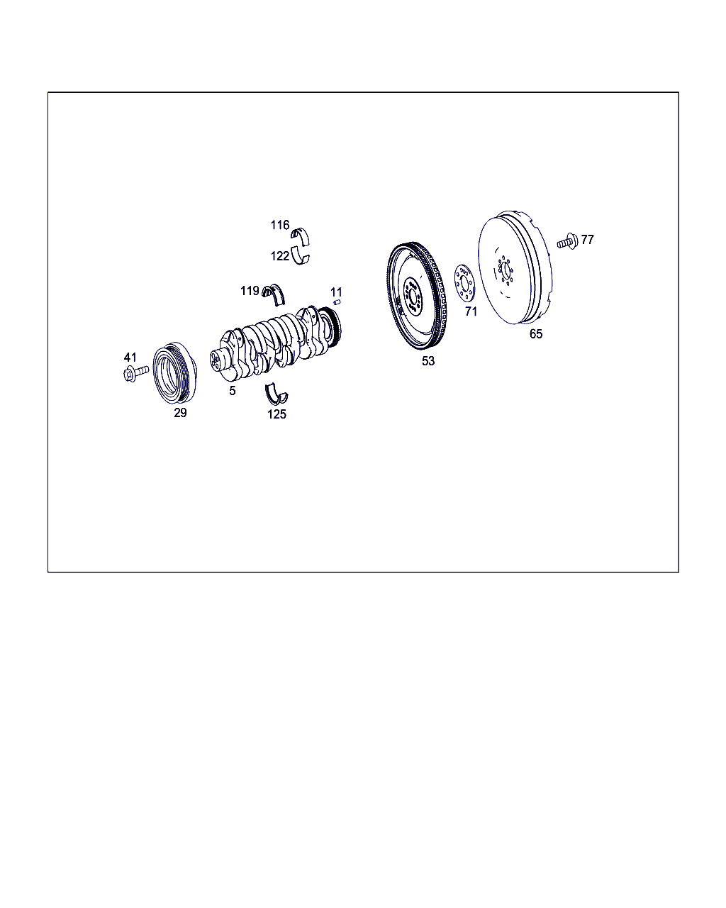 Mercedes-Benz (FJDA) A 651 030 51 05 - Volante motor www.parts5.com