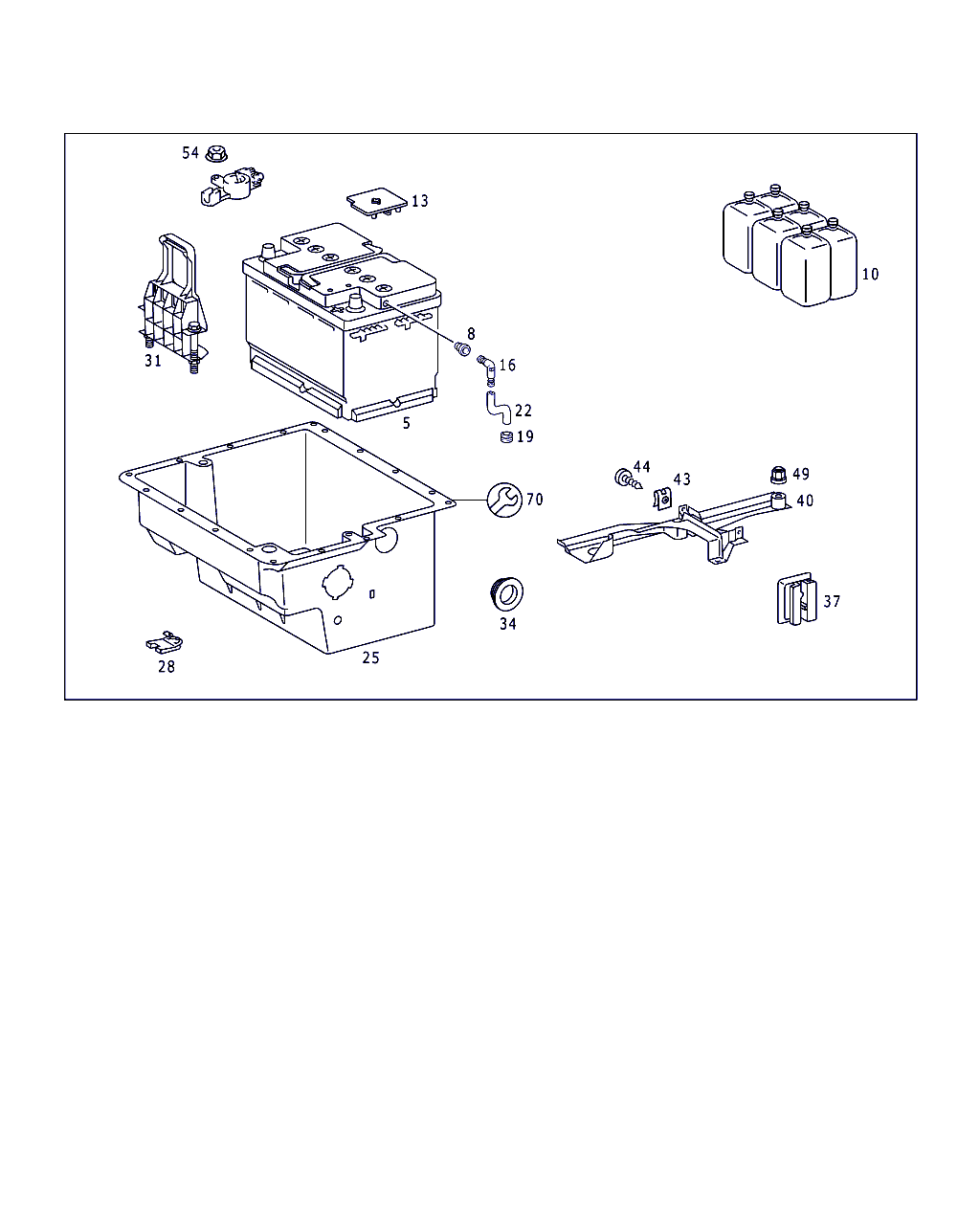 Evobus A 003 541 75 01 - BATTERY parts5.com