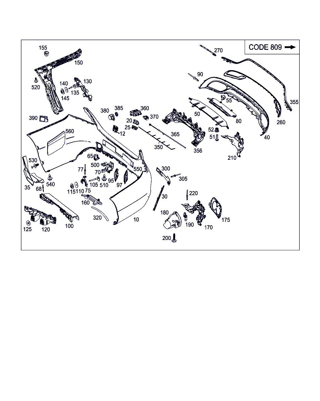 Mercedes-Benz A 004 990 46 50 - NUT-AND-WASHER ASSEMBLY www.parts5.com