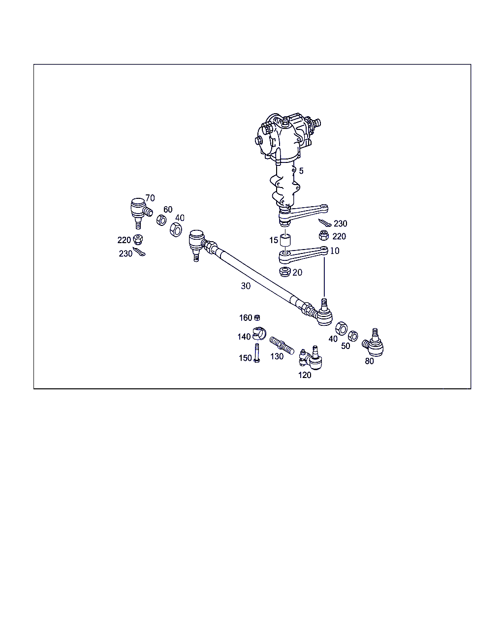 Mercedes-Benz A 002 460 19 48 - Накрайник на напречна кормилна щанга www.parts5.com