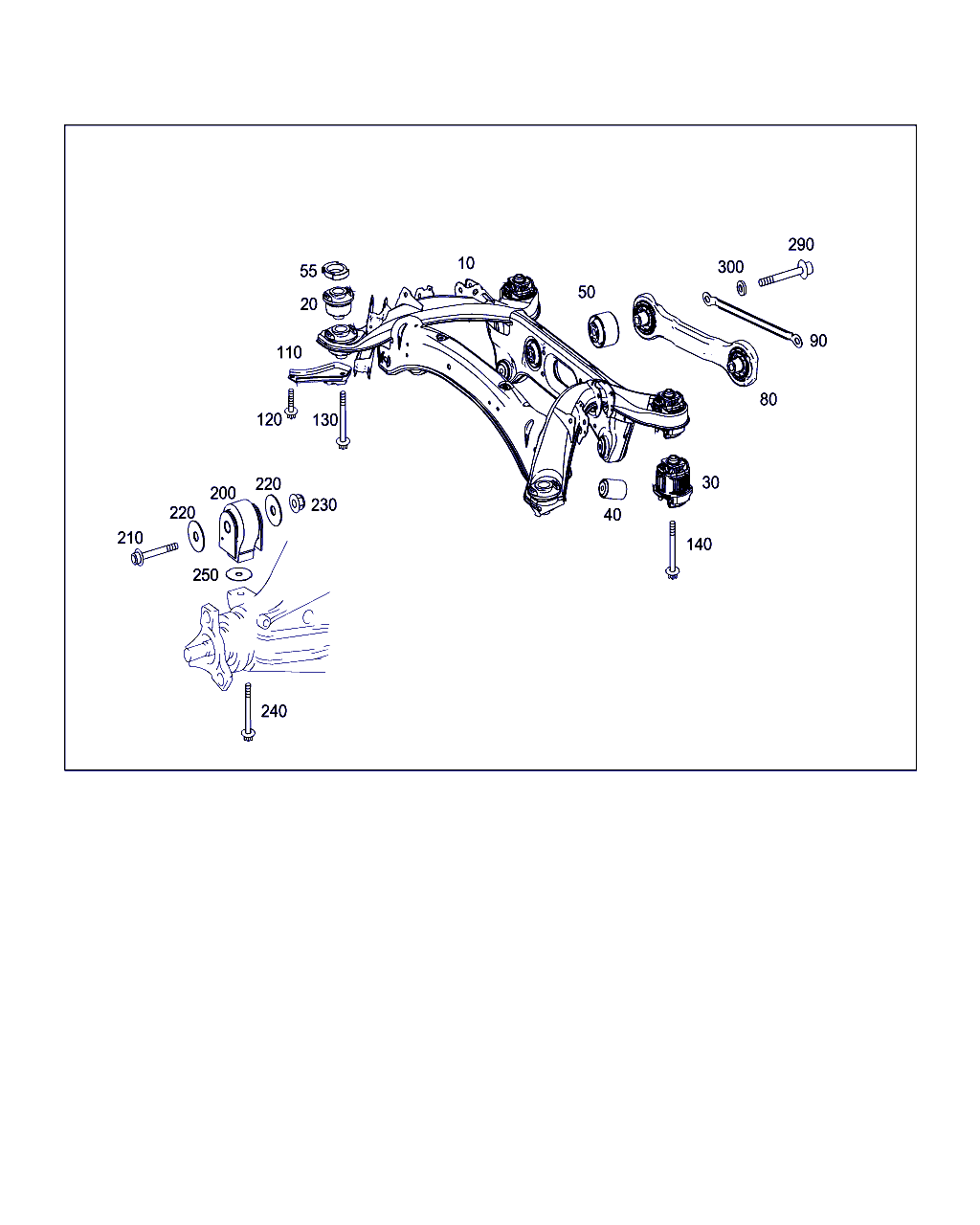 Mercedes-Benz A 204 350 02 15 - Kinnitus, jaotuskast www.parts5.com