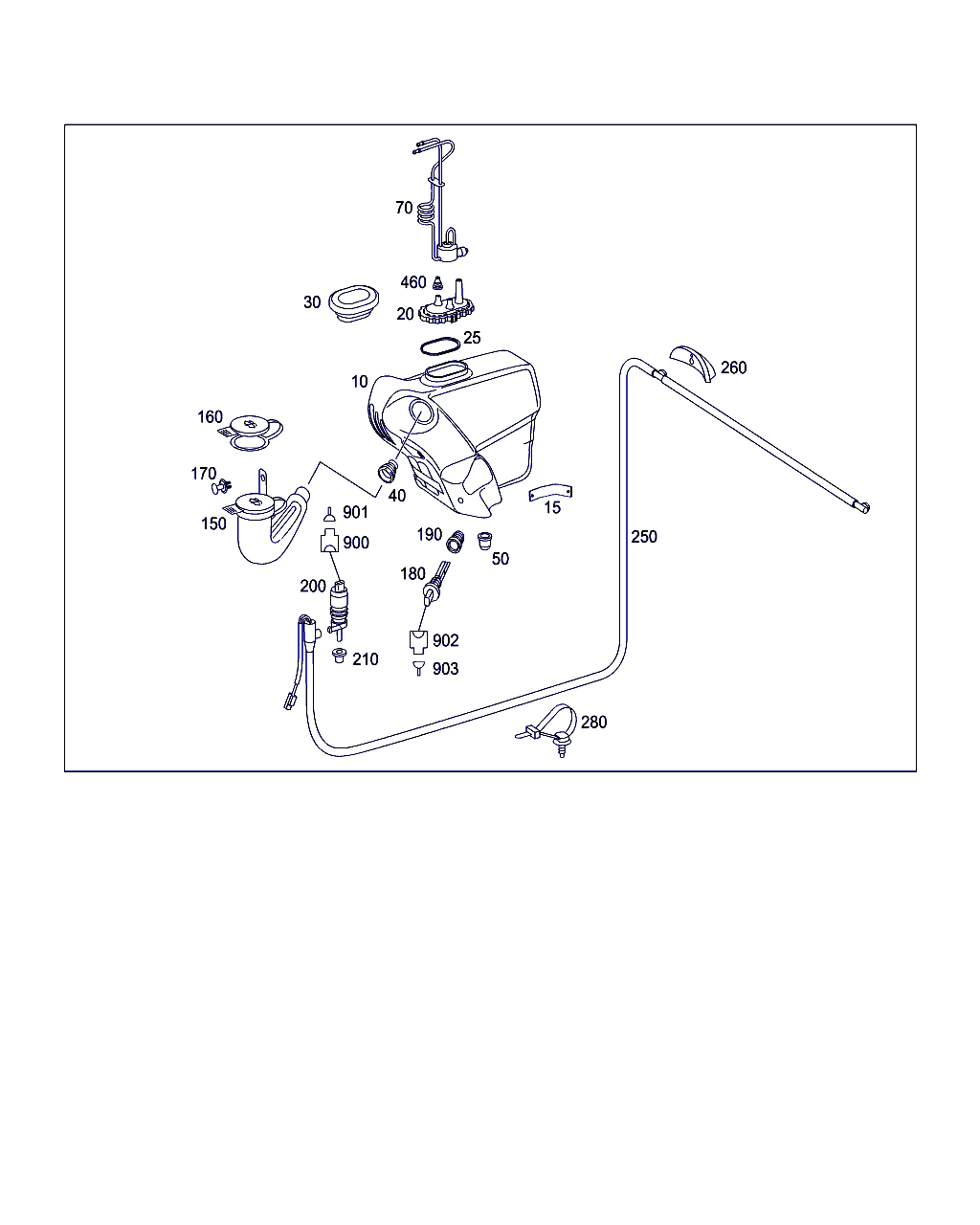 Mercedes-Benz A 210 869 08 21 - Vodní čerpadlo ostřikovače, čistění skel www.parts5.com