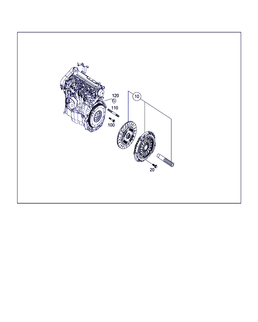 Mercedes-Benz A 415 250 00 01 - Komplet sklopke www.parts5.com