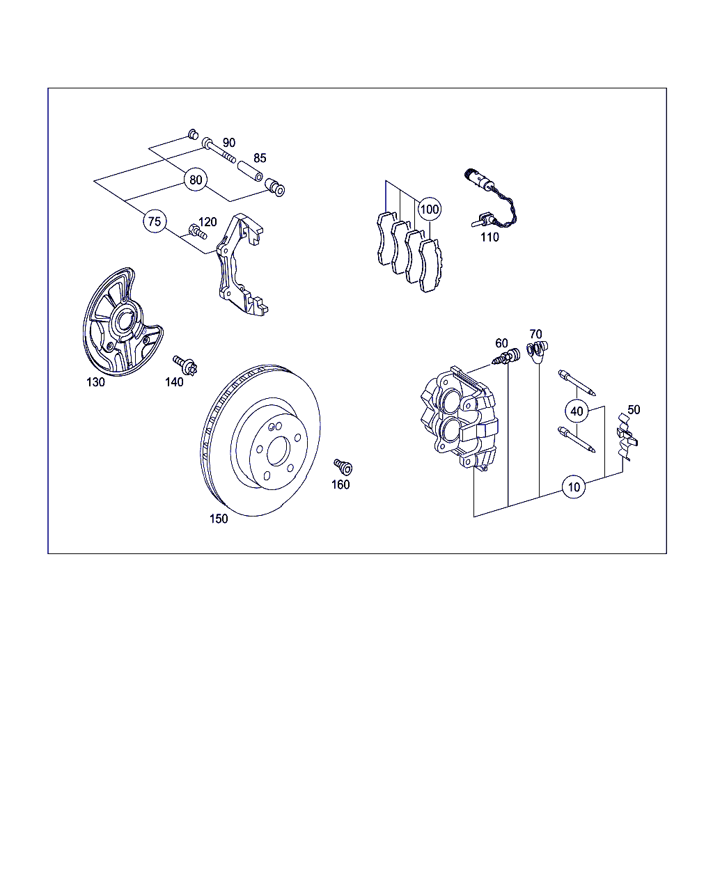 Mercedes-Benz A 211 420 01 44 - Lim za zaštitu od prskanja, kočni disk www.parts5.com