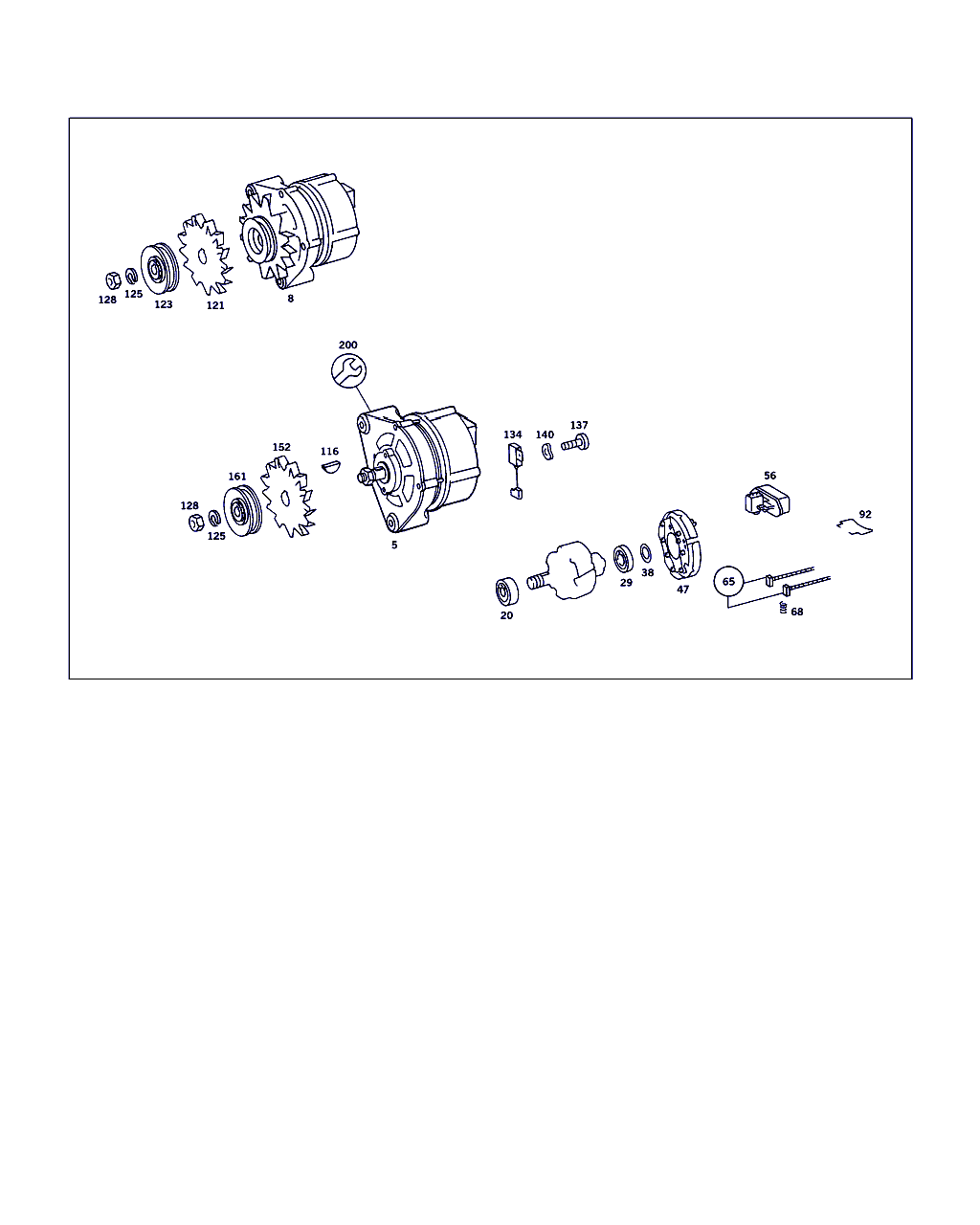 Mercedes-Benz A 002 154 25 06 - Regulator, alternator www.parts5.com