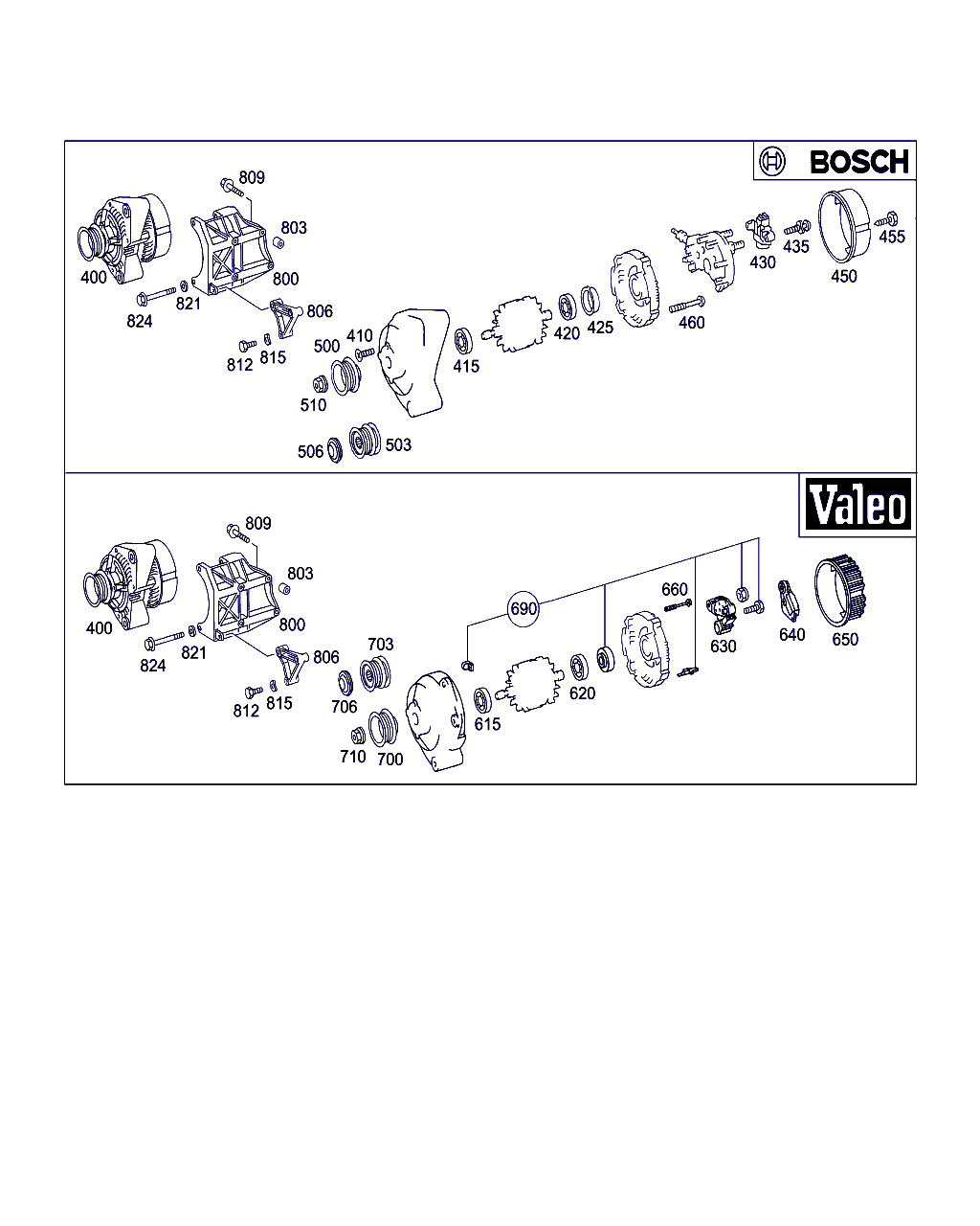 Mercedes-Benz A 604 150 00 60 - Koło pasowe, alternator www.parts5.com