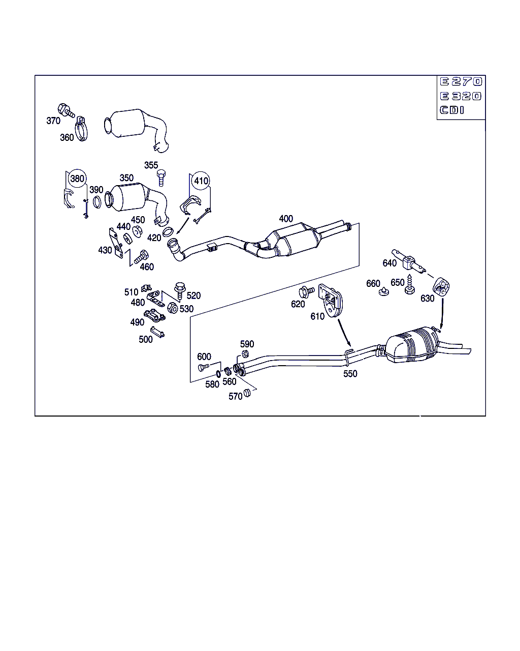 Mercedes-Benz A 210 490 11 36 - Catalytic Converter www.parts5.com