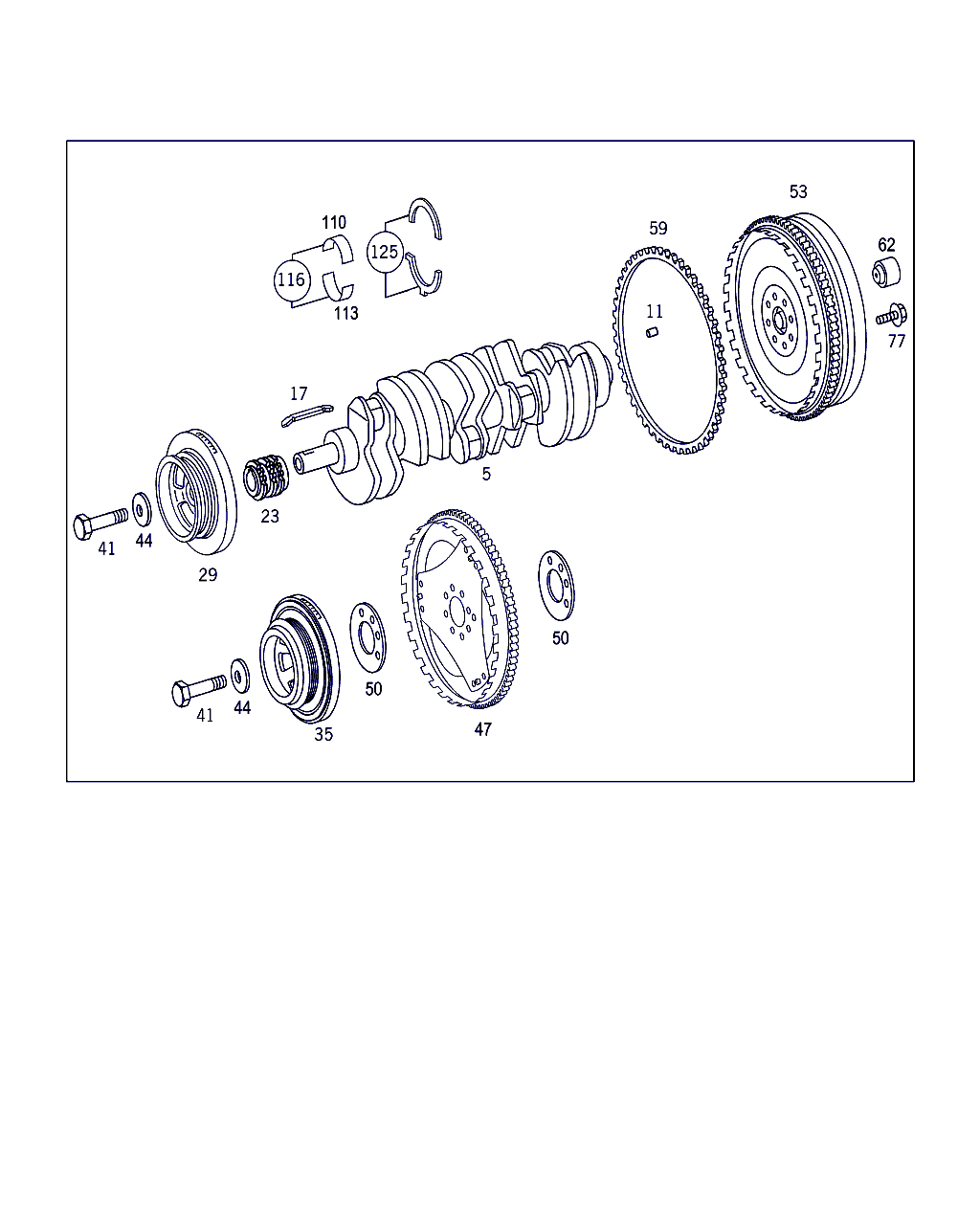 Mercedes-Benz A 612 030 21 05 - Clutch Kit parts5.com