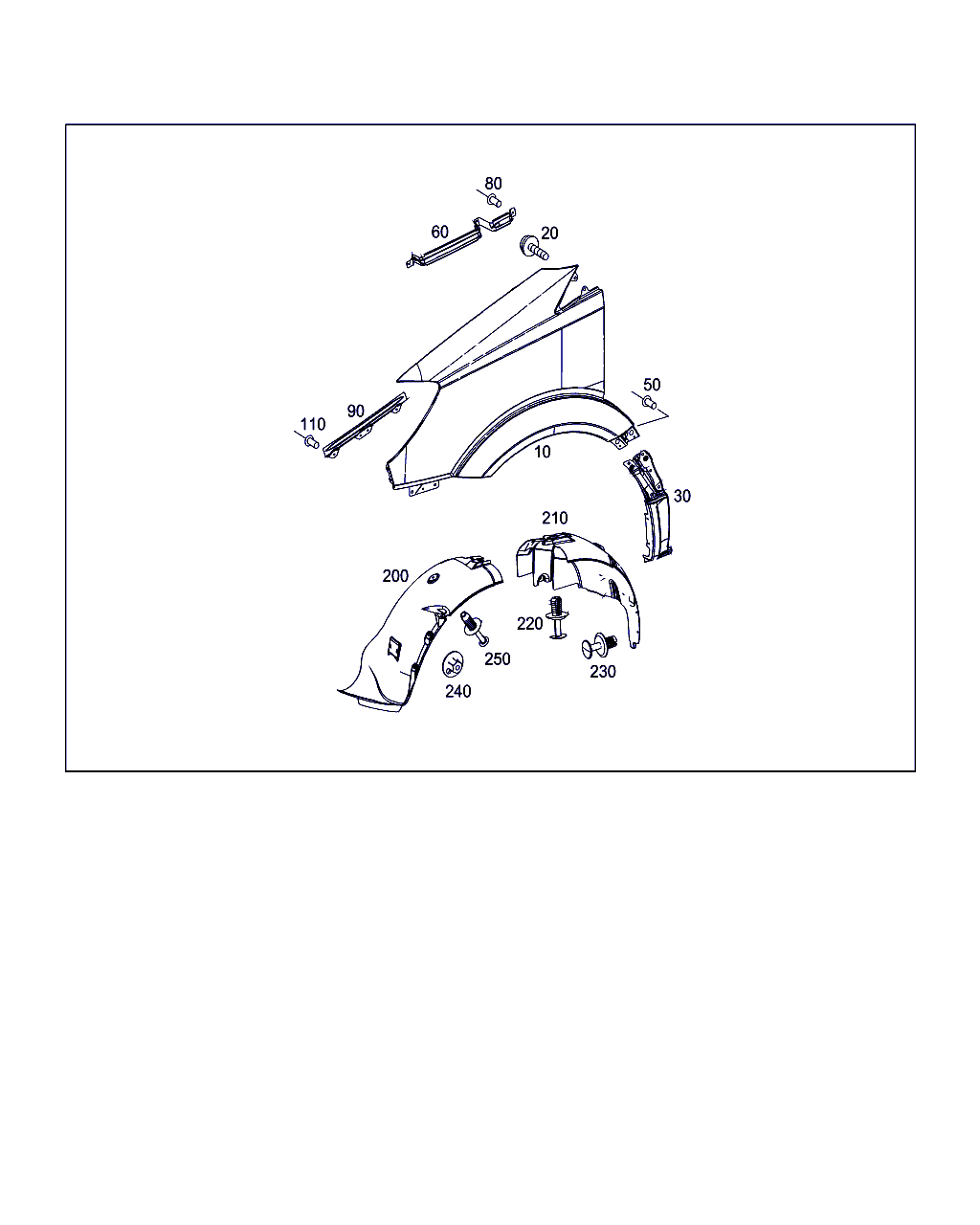 Mercedes-Benz A 906 684 12 77 - Обшивка, колесна ниша www.parts5.com