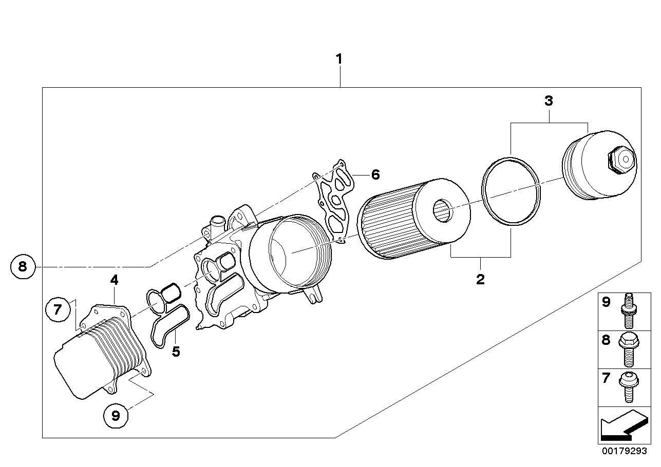 BMW 11427805977 - Масляный радиатор, двигательное масло www.parts5.com