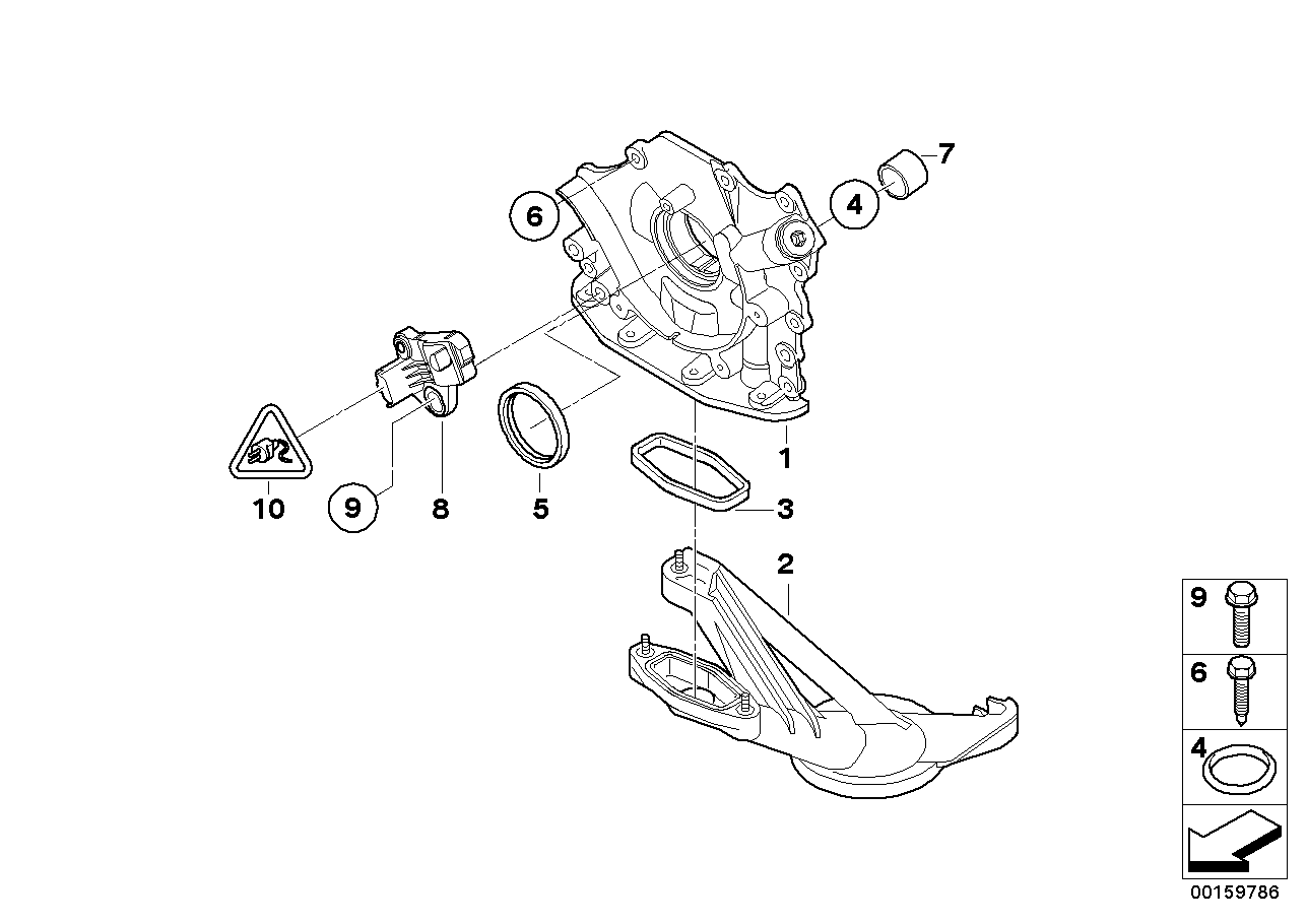 Mini 11 11 7 805 945 - Shaft Seal, crankshaft parts5.com