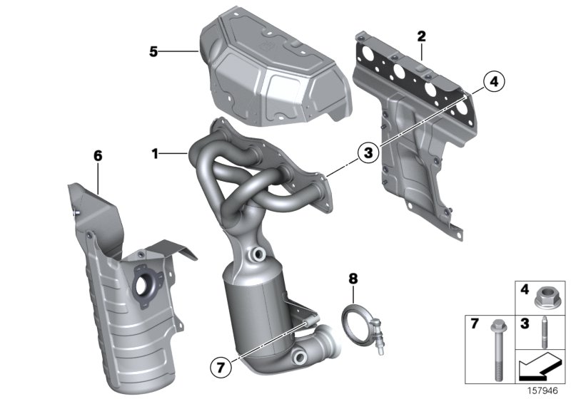 Mini 18407563247 - Katalysator www.parts5.com