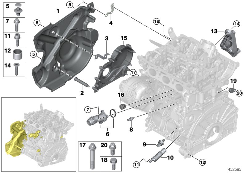 Mini 5147 1 911 992 - Spojka www.parts5.com