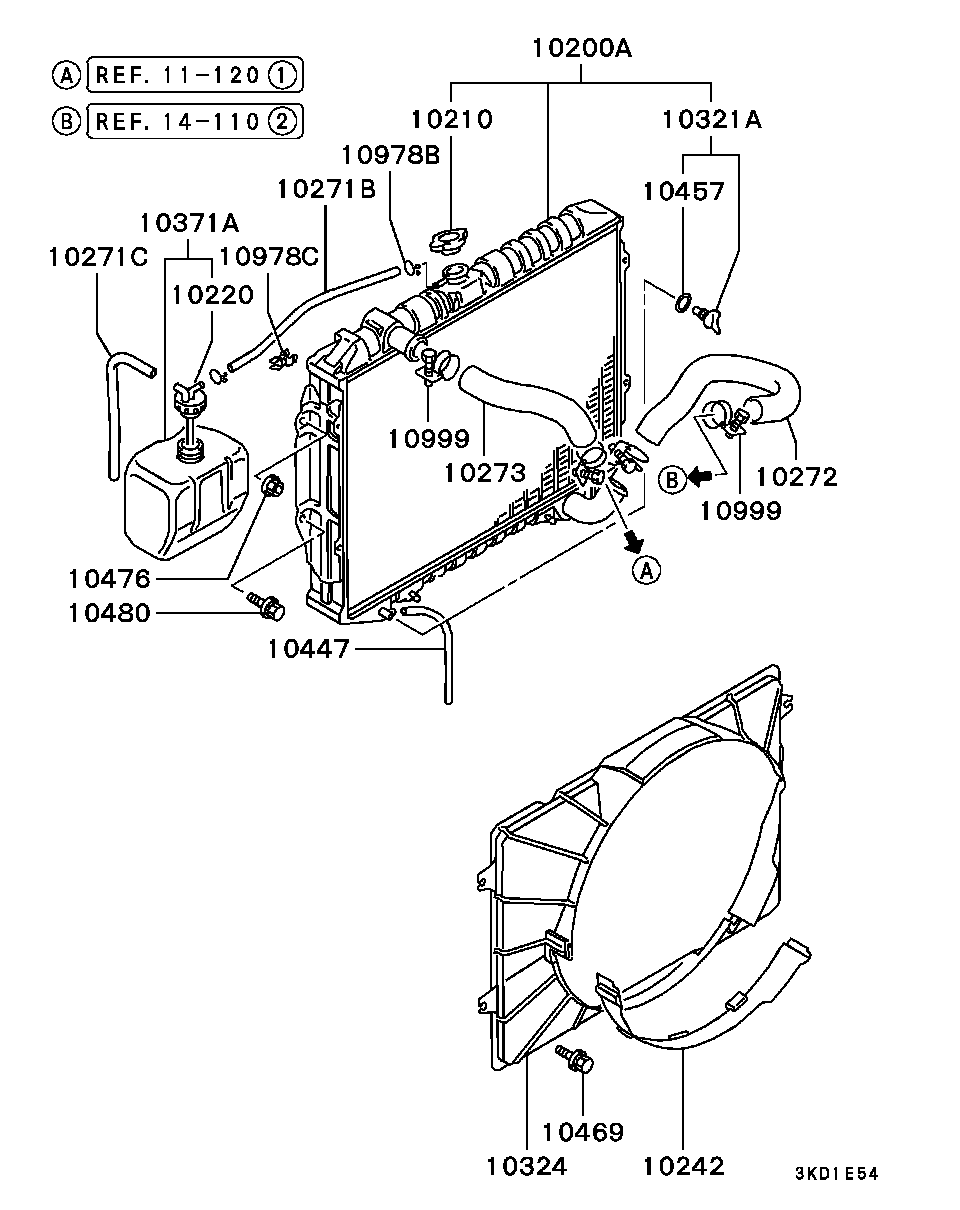 Mitsubishi MB845036 - Sealing Cap, radiator www.parts5.com