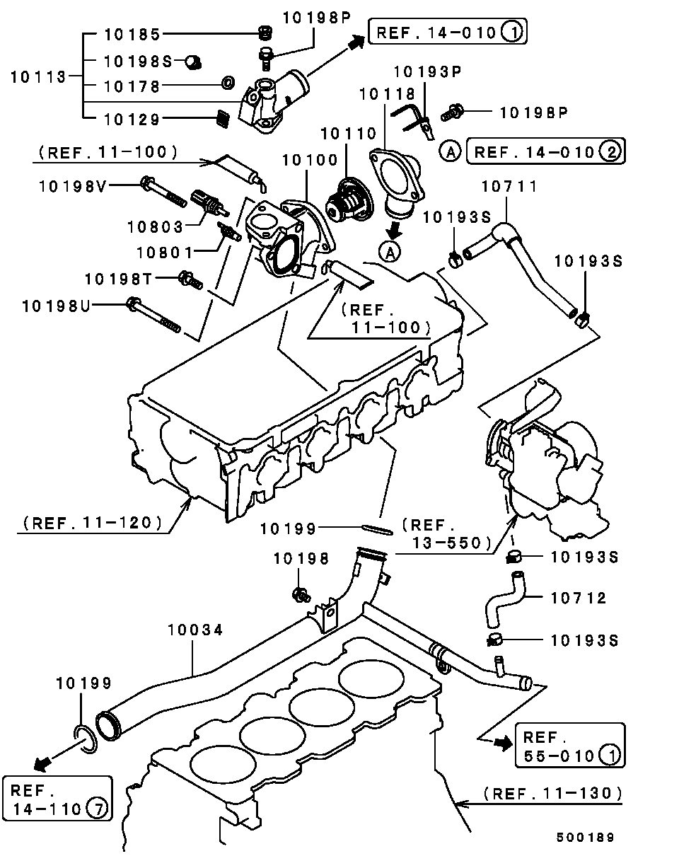 CHERY MD315301 - Termostat,lichid racire www.parts5.com