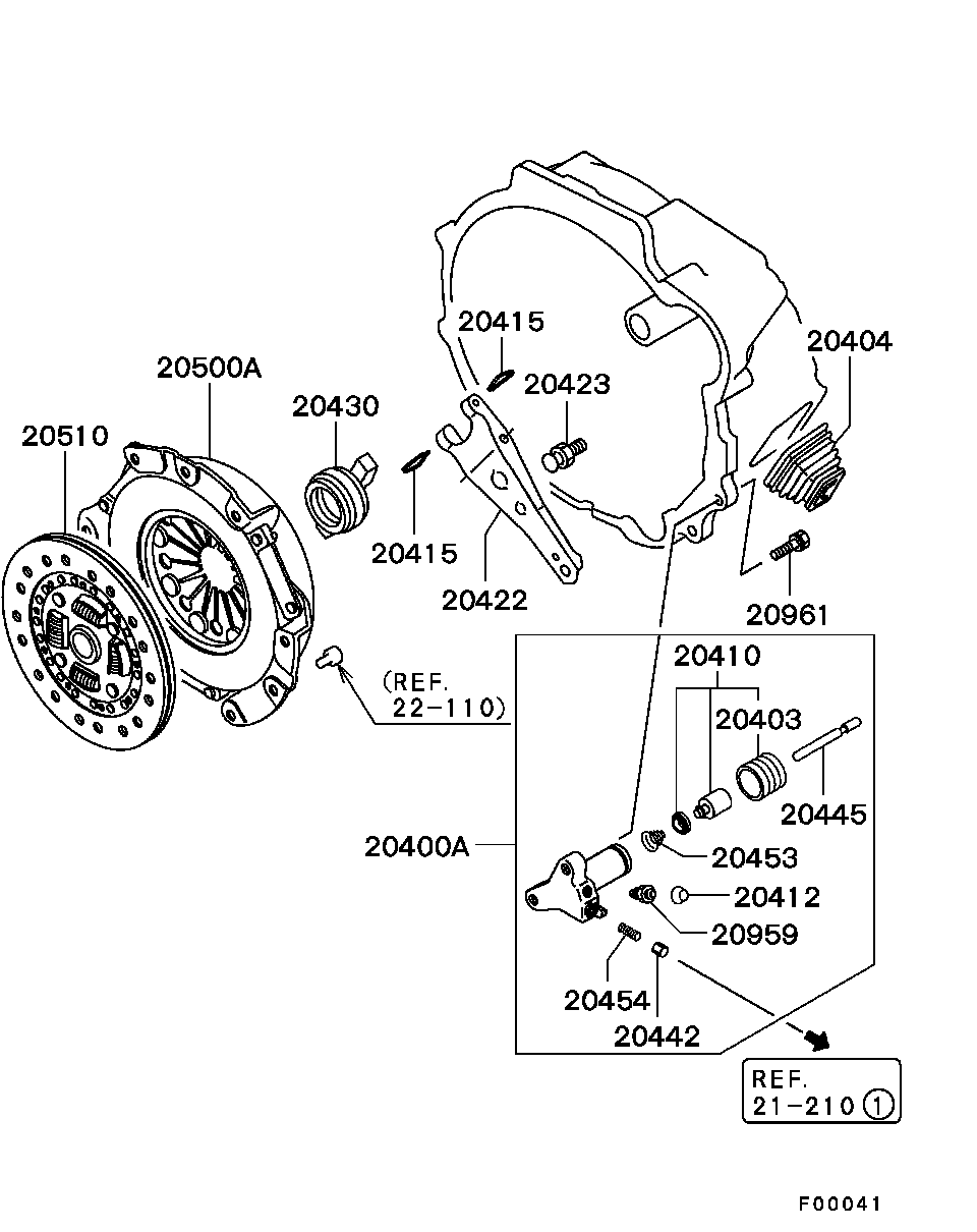 Mitsubishi ME581119 - Clutch Release Bearing parts5.com