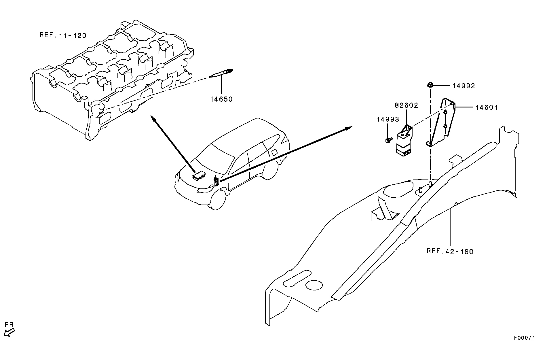 Mitsubishi 1820A019 - Свеча накаливания www.parts5.com