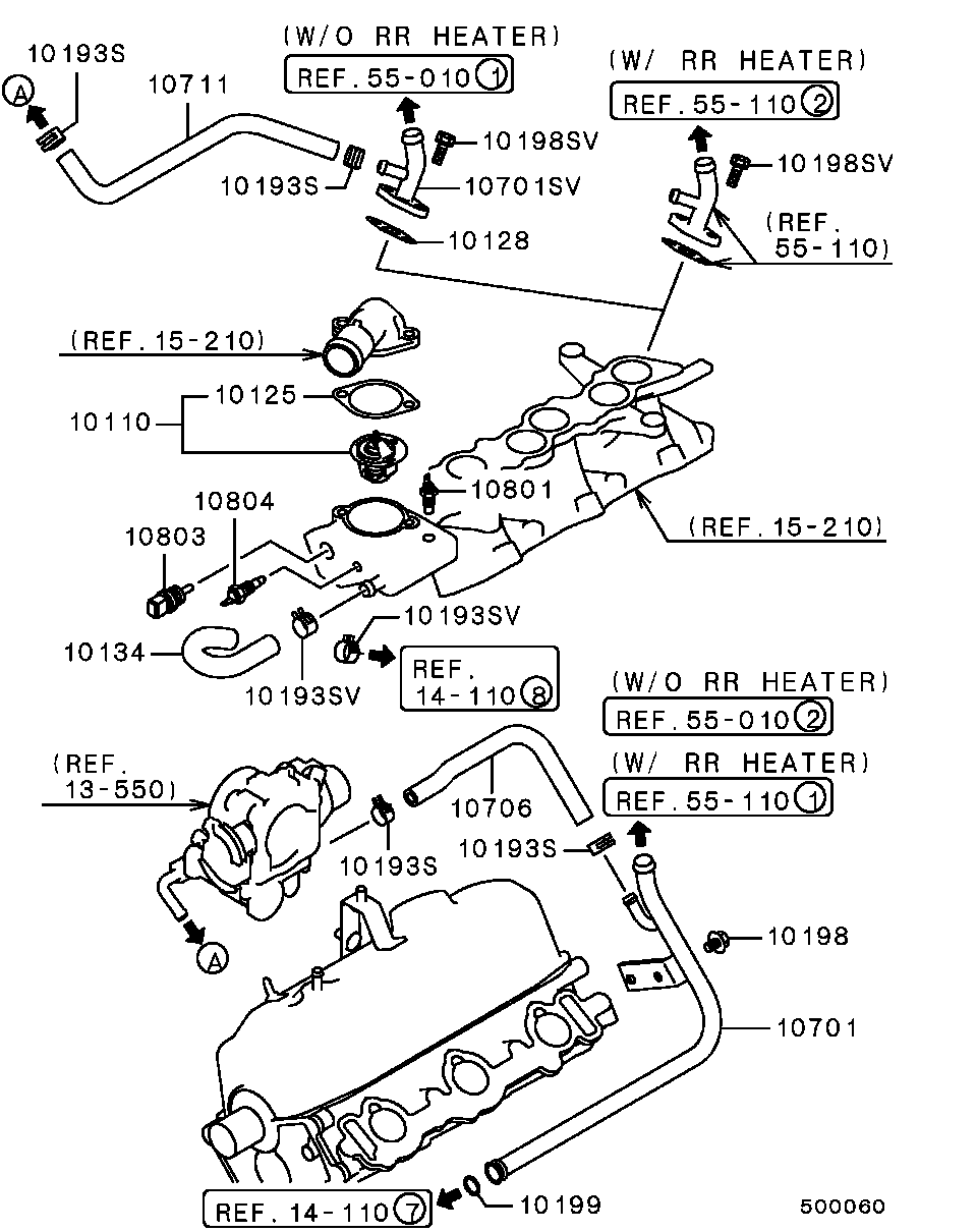 TOYOTA MD972905 - Θερμοστάτης, ψυκτικό υγρό www.parts5.com