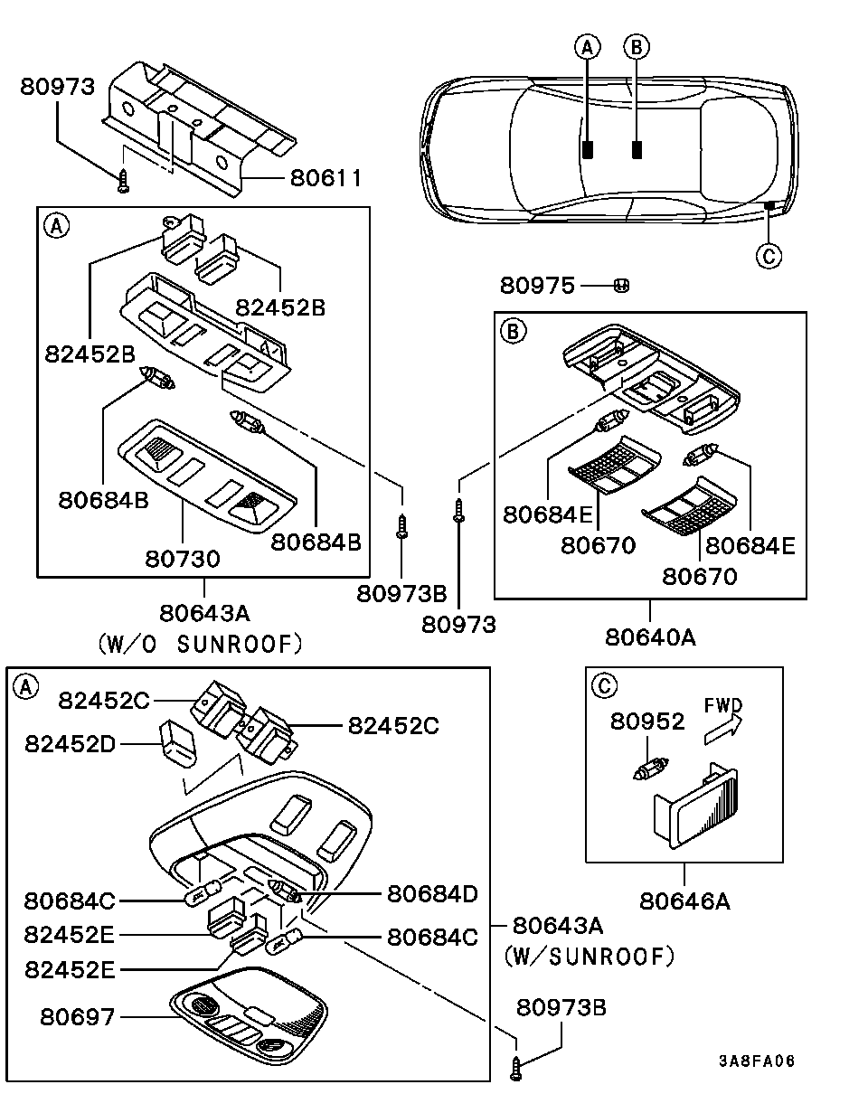 Mitsubishi MB958902 - Sijalica, svetlo za instrument-tablu www.parts5.com